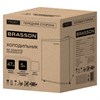 Холодильник компактный BRASSON (БРАССОН) RF-50White, однокамерный, общий объем 47 л, морозильная камера 5л, 49,6x45,4x44,5 см, белый, 458497 - фото 10088313