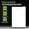 Холодильник BRASSON (БРАССОН) RF-130White, однокамерный, общий объем 125 л, мороз. камера 14 л, подсветка, 83,6x57,6x48,5 см, белый, 458502 - фото 10088331