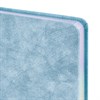 Ежедневник датированный 2027, А5, 138х213 мм, BRAUBERG "Ice", под кожу, голографический срез, голубой, 118026 - фото 10124087