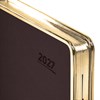 Ежедневник датированный 2027, А5, 148х218 мм, GALANT "Infinity Gold", под кожу, темно-коричневый, 118064 - фото 10124417