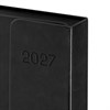 Ежедневник датированный 2027, А5, 148х218 мм, GALANT "Magnetic", под кожу, клапан, черный, 118074 - фото 10124509