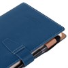 Ежедневник датированный 2027, А5, 143х218 мм, BRAUBERG "Journal", под кожу, ремешок, синий, 118052 - фото 10124530
