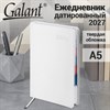 Ежедневник датированный 2027, А5, 148х218 мм, GALANT "White", под кожу, белый, 118080 - фото 10125831
