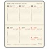 Еженедельник датированный 2027, МАЛЫЙ ФОРМАТ, 105х160 мм, А6, BRAUBERG "Unique", темно-коричневый, 118165 - фото 10125959