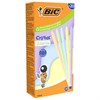 Ручка шариковая BIC "Cristal Pastel", СИНЯЯ, корпус ассорти, узел 1,0 мм, линия 0,32 мм, 302550 - фото 10149064