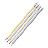 Карандаш чернографитный BIC, 1 шт., "Evolution Pastel", HB, с ластиком, корпус ассорти, 518306 - фото 10149073
