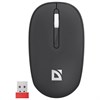 Мышь беспроводная DEFENDER Smart MM-396, 1600 dpi, 2 кнопки + 1 колесо-кнопка, оптическая, черная, 52396 - фото 10218794