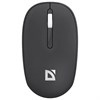 Мышь беспроводная DEFENDER Smart MM-396, 1600 dpi, 2 кнопки + 1 колесо-кнопка, оптическая, черная, 52396 - фото 10218798