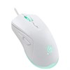 Мышь проводная DEFENDER Arga GM-049, 1200/1800/2400/3600 dpi, 5 кнопок + 1 колесо-кнопка, белый, 52048 - фото 10218799