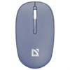 Мышь беспроводная DEFENDER Smart MM-396, 1600 dpi, 2 кнопки + 1 колесо-кнопка, оптическая, синяя, 52397 - фото 10218803