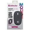 Мышь беспроводная DEFENDER Smart MM-396, 1600 dpi, 2 кнопки + 1 колесо-кнопка, оптическая, черная, 52396 - фото 10218824