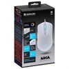 Мышь проводная DEFENDER Arga GM-049, 1200/1800/2400/3600 dpi, 5 кнопок + 1 колесо-кнопка, белый, 52048 - фото 10218837