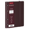 Тетрадь на кольцах А5, 180х220 мм, 120 л., под кожу, на резинке, BRAUBERG ELEGANT, бургунди, 405245 - фото 10265676