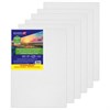 Холсты на картоне НАБОР 5 штук (20х30 см), хлопок, 280 г/м2, грунт, BRAUBERG ART CLASSIC, 192651 - фото 10485682