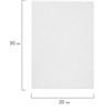 Холсты на картоне НАБОР 5 штук (20х30 см), хлопок, 280 г/м2, грунт, BRAUBERG ART CLASSIC, 192651 - фото 10485684