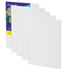Холсты на картоне НАБОР 5 штук (20х30 см), хлопок, 280 г/м2, грунт, BRAUBERG ART CLASSIC, 192651 - фото 10485692