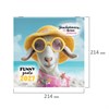 Календарь настенный перекидной 2027 г., BRAUBERG, 12 листов, 21,4х42,8 см, МИНИ, "Funny goats", 118432 - фото 10543747