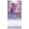 Календарь настенный перекидной 2027 г., BRAUBERG, 12 листов, 21,4х42,8 см, МИНИ, "Magic animals", 118431 - фото 10543907