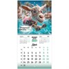 Календарь настенный перекидной 2027 г., BRAUBERG, 12 листов, 21,4х42,8 см, МИНИ, "Funny goats", 118432 - фото 10543956