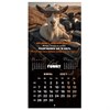 Календарь настенный перекидной 2027 г., BRAUBERG, 12 листов, 28,5х57 см, "Goat calendar", 118417 - фото 10543987