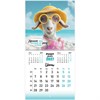 Календарь настенный перекидной 2027 г., BRAUBERG, 12 листов, 21,4х42,8 см, МИНИ, "Funny goats", 118432 - фото 10543995