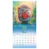 Календарь настенный перекидной 2027 г., BRAUBERG, 12 листов, 21,4х42,8 см, МИНИ, "Magic animals", 118431 - фото 10544005