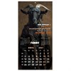 Календарь настенный перекидной 2027 г., BRAUBERG, 12 листов, 28,5х57 см, "Goat calendar", 118417 - фото 10544026