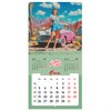 Календарь настенный перекидной 2027 г., BRAUBERG, 12 листов, 28,5х57 см, "Pin up", 118421 - фото 10544088