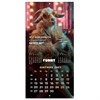 Календарь настенный перекидной 2027 г., BRAUBERG, 12 листов, 28,5х57 см, "Goat calendar", 118417 - фото 10544109