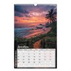 Календарь на гребне с ригелем 2027 г., 30х45 см, BRAUBERG, "Морские пейзажи", 118394 - фото 10544160