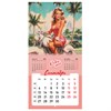 Календарь настенный перекидной 2027 г., BRAUBERG, 12 листов, 28,5х57 см, "Pin up", 118421 - фото 10544171