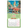 Календарь настенный перекидной 2027 г., BRAUBERG, 12 листов, 28,5х57 см, "Pin up", 118421 - фото 10544203