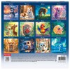 Календарь настенный перекидной 2027 г., BRAUBERG, 12 листов, 21,4х42,8 см, МИНИ, "Magic animals", 118431 - фото 10544282