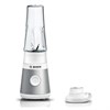 Блендер стационарный BOSCH MMB2111T, 450 Вт, 1 скорость, чаша 0,6 л, пластик, серебристый - фото 10604878