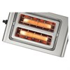 Тостер BOSCH TAT7S25, 1050 Вт, 2 тоста, 7 режимов, металл, серебристый - фото 10604898