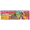 Игра настольная ДОМИНО, 175х55х18 мм, АССОРТИ, УМНЫЕ ИГРЫ - фото 10924692