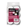 Свечи чайные литые в гильзе WEGLA (ВЕГЛА) PREMIUM, до 5 часов горения, вес 12 грамм, КОМПЛЕКТ 6 штук, 702573 - фото 10942675