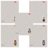 Тетрадь А5, 48 л., HATBER, скоба, линия, Soft-touch ламинация, 3D-лак, "Матрешки" (микс в спайке), 095882, 48Т5лолВ2 - фото 11004869