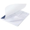 Тетрадь А5, 48 л., HATBER, скоба, линия, Soft-touch ламинация, СОЛО "Сапфир", 092751, 48Т5лВ2 - фото 11004878