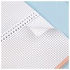 Тетрадь А5, 96 л., HATBER, гребень, клетка, Soft-touch ламинация, тиснение, цветной срез, "Ботаника" (микс), 094272, 96Т5лтВ1гр - фото 11004899