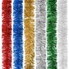 Мишура (1 штука), диаметр 70 мм, длина 2 м, ассорти 6 цветов, ЗОЛОТАЯ СКАЗКА, 592805 - фото 11144456