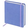 Скетчбук, слоновая кость 140 г/м2 120х120 мм, 80 л., КОЖЗАМ, резинка, BRAUBERG ART CLASSIC, пастель сиреневый, 116877 - фото 11363232