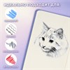 Скетчбук, слоновая кость 140 г/м2 90х140 мм, 80 л., КОЖЗАМ, резинка, BRAUBERG ART CLASSIC, пастель сиреневый, 116875 - фото 11363383