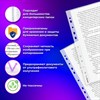 Папки-файлы перфорированные, А4, ОФИСМАГ "ПРЕМИУМ", комплект 100 шт., гладкие, 38 мкм, 224601 - фото 11363554