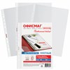 Папки-файлы перфорированные А4 ОФИСМАГ ЭКСТРА, КОМПЛЕКТ 50 шт., гладкие, ПЛОТНЫЕ, 50 мкм, 272682 - фото 11364253