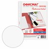Папки-файлы перфорированные А4 ОФИСМАГ Стандарт, КОМПЛЕКТ 100 шт., гладкие, 40 мкм, 272681 - фото 11364260