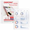 Папки-файлы перфорированные А4 ОФИСМАГ "Стандарт", КОМПЛЕКТ 100 шт., гладкие, 30 мкм, 272680 - фото 11364270