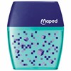Точилка с контейнером MAPED (Франция) "Pixel Party", 2 отверстия, яркий цвет корпуса, 035023 - фото 11364281