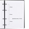 Тетрадь на кольцах А5, 160х212 мм, 120 л., под кожу, вырубка, резинка, стикеры, BRAUBERG, "Листья", 405229 - фото 11364463