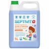 Гель для стирки всех типов ткани гипоаллергенный 5 л, SEPTIVIT "Голубой лён", - фото 11365159